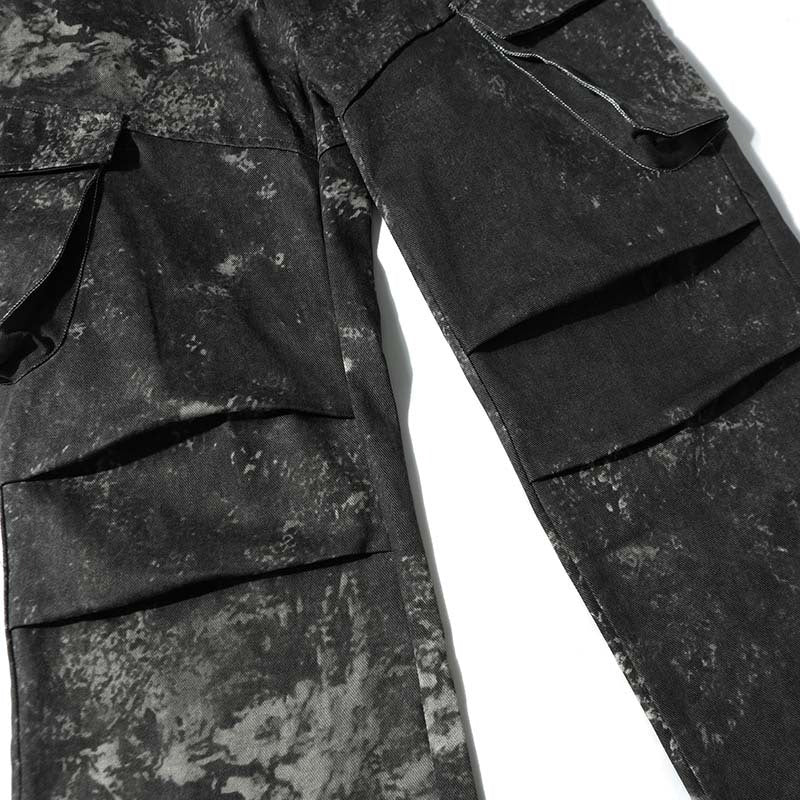 Pleated Cargo Pants