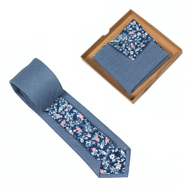 Floral Cotton Tie