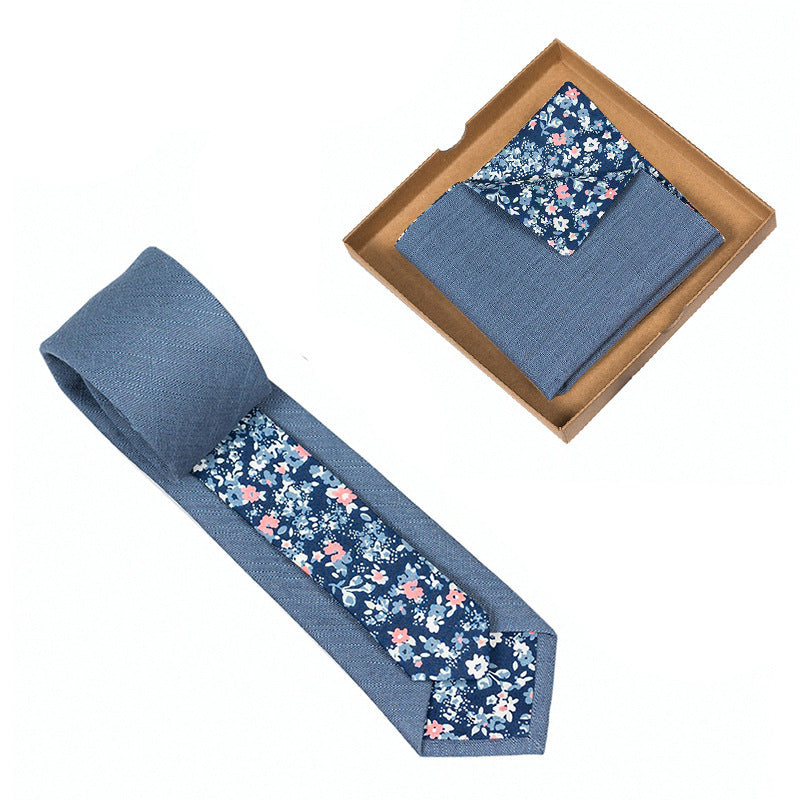 Floral Cotton Tie