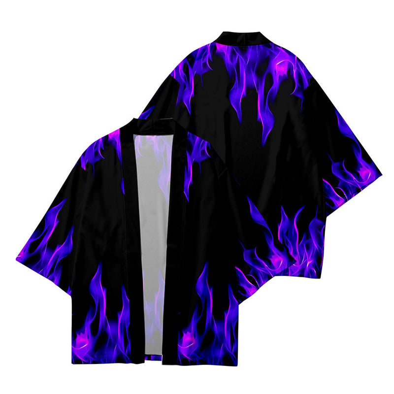 Printed Haori Top
