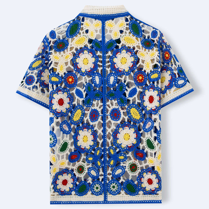 Crochet Knit Shirt