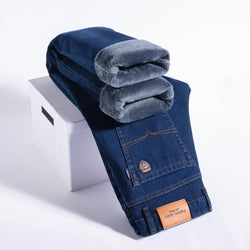 Fleece Plus Size Jeans
