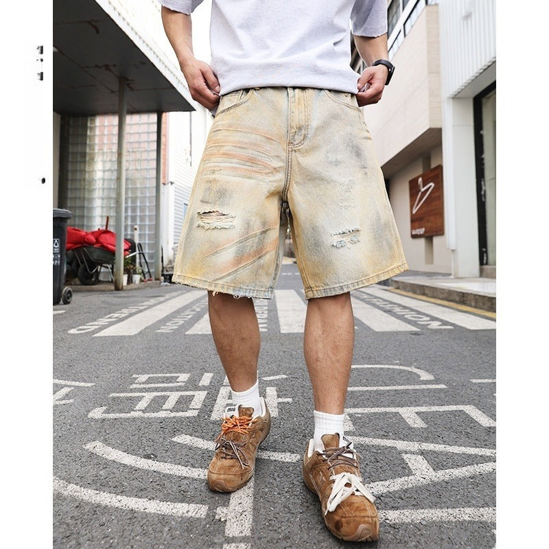 Men's Ripped Shorts