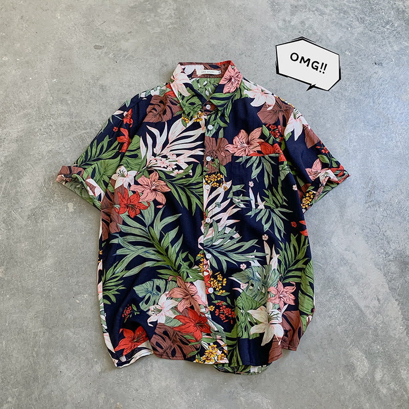 Loose Print Shirt