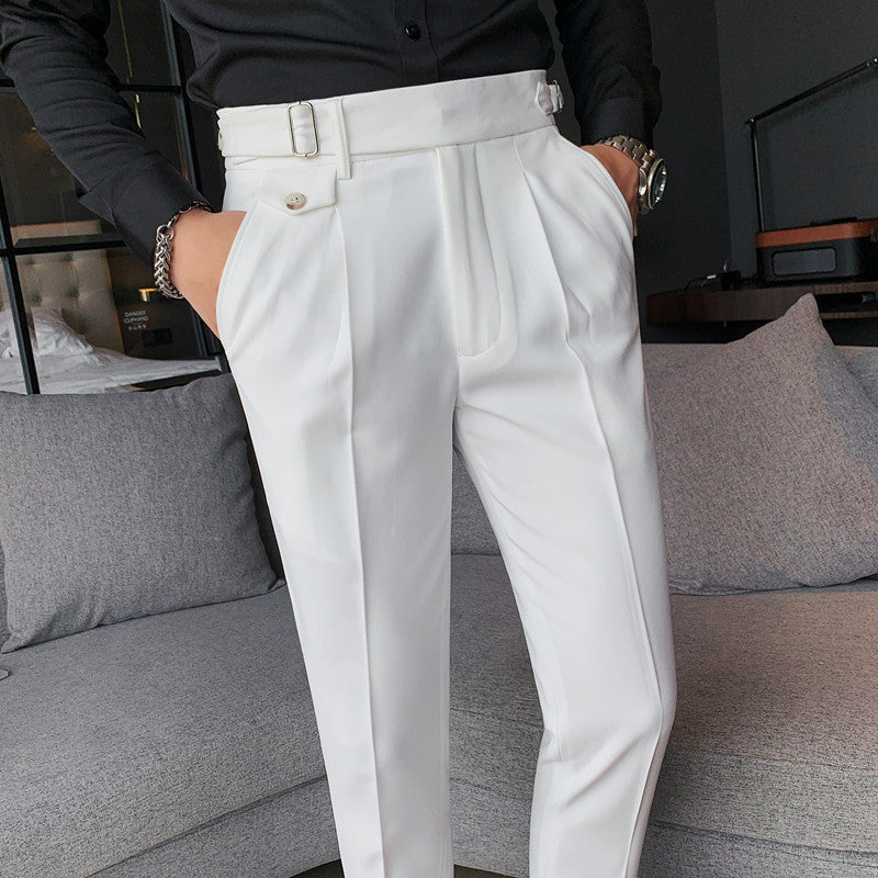 Solid Formal Pants