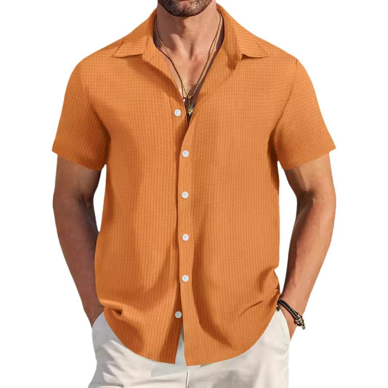 Slim Fit Plaid Shirt