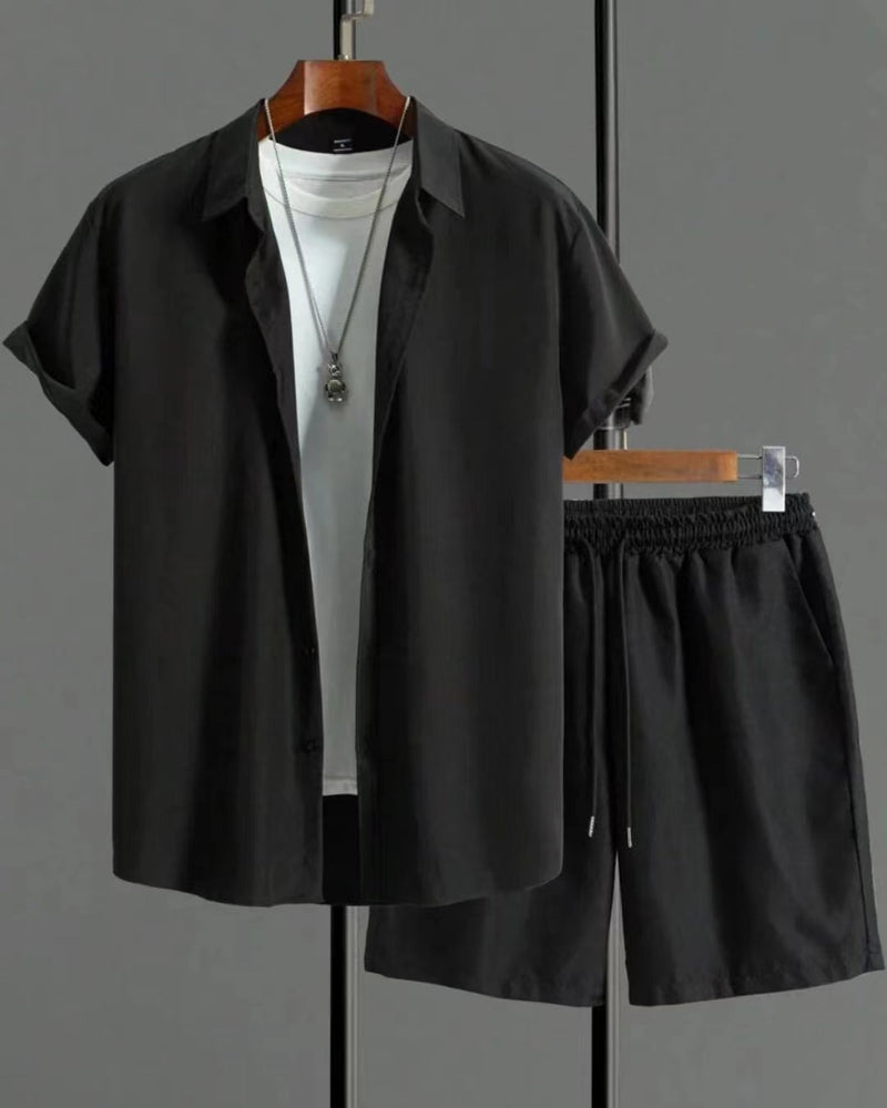 Black White Suit
