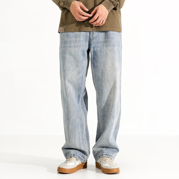 Washed Distressed Jeans
