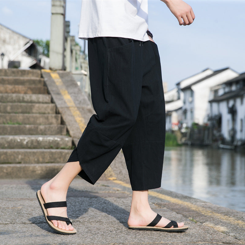 Casual Thin Linen Bottoms