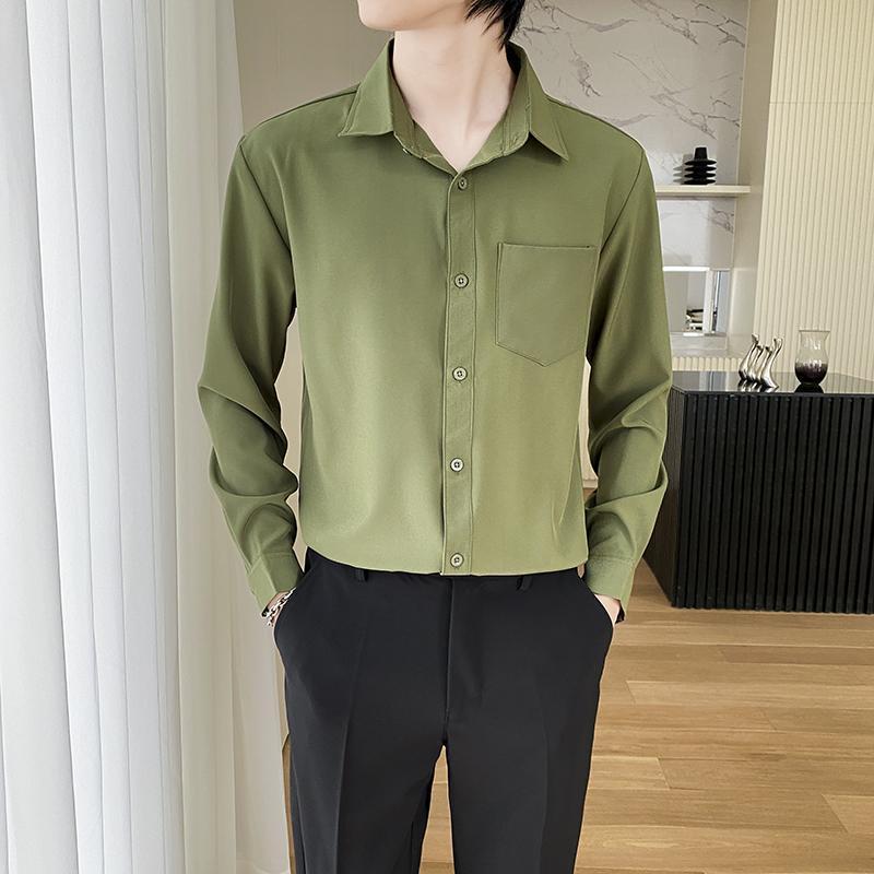 Men’s Wine Red Shirt