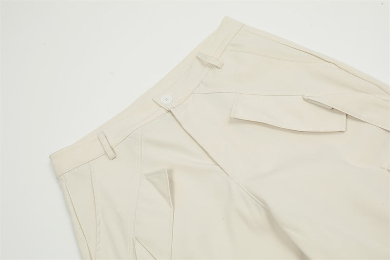 Pleated Pocket Pants