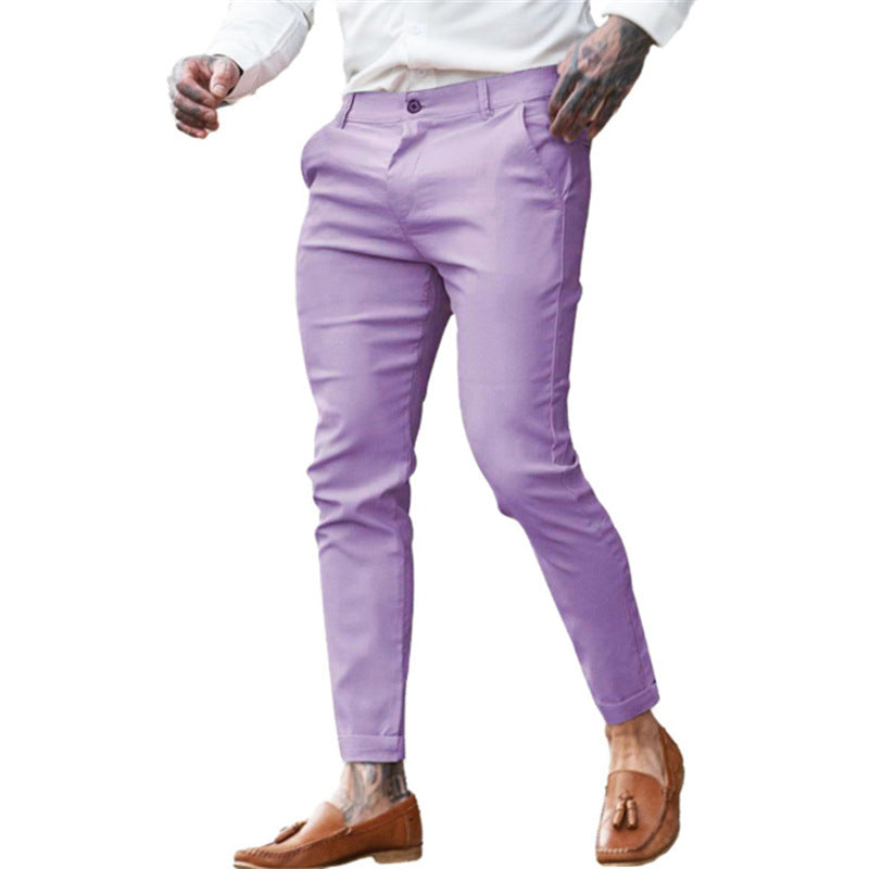 Twill Slim Pants