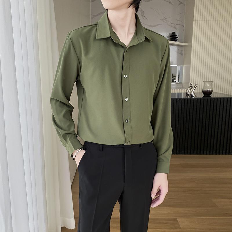 Men’s Wine Red Shirt