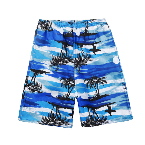 Printed Swim Trunks