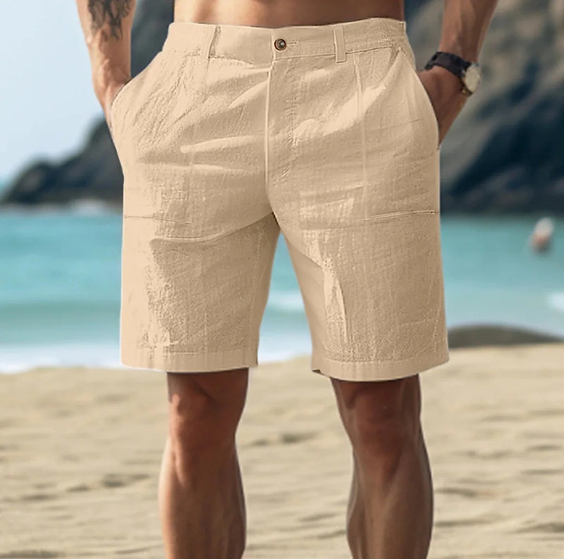 Cotton Linen Shorts