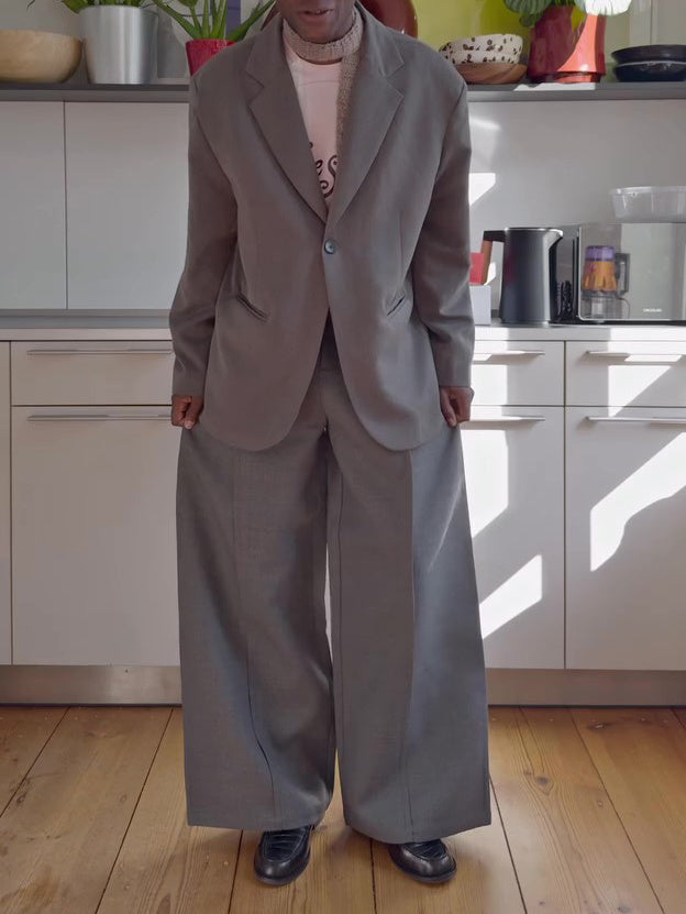 Classic Grey Blazer