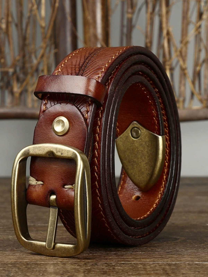 Thick Leather Belt