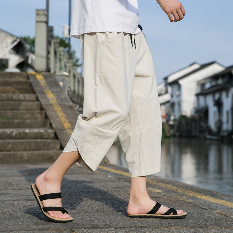Casual Thin Linen Bottoms
