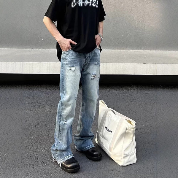 Ripped Blue Jeans