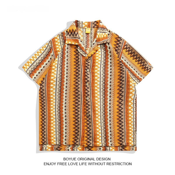 Ethnic Collar Shirt