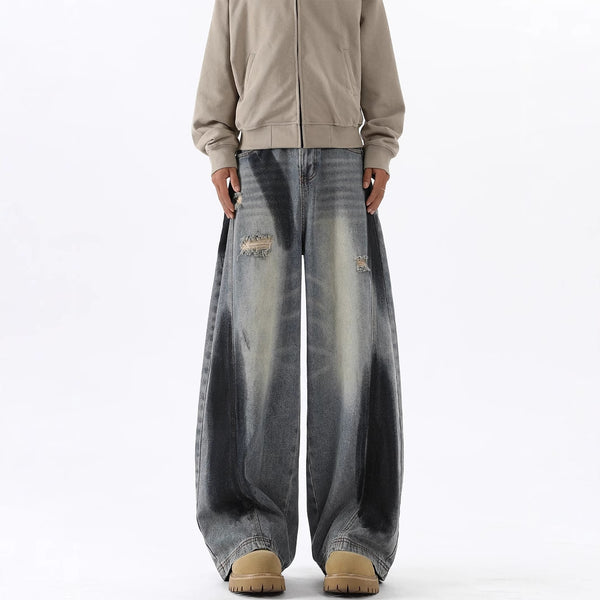 Ripped Machete Jeans