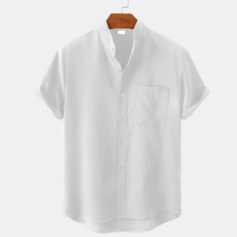 Solid Pocket Shirt