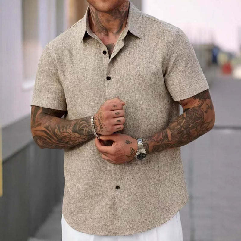 Lapel Casual Shirt