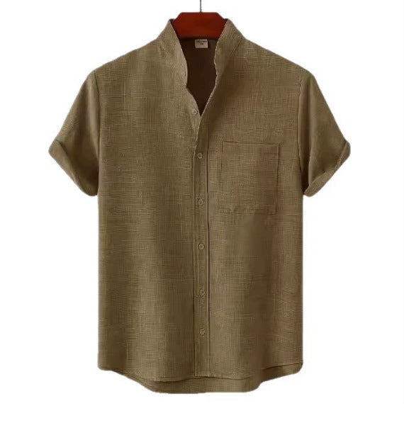 Solid Pocket Shirt