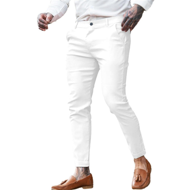 Twill Slim Pants