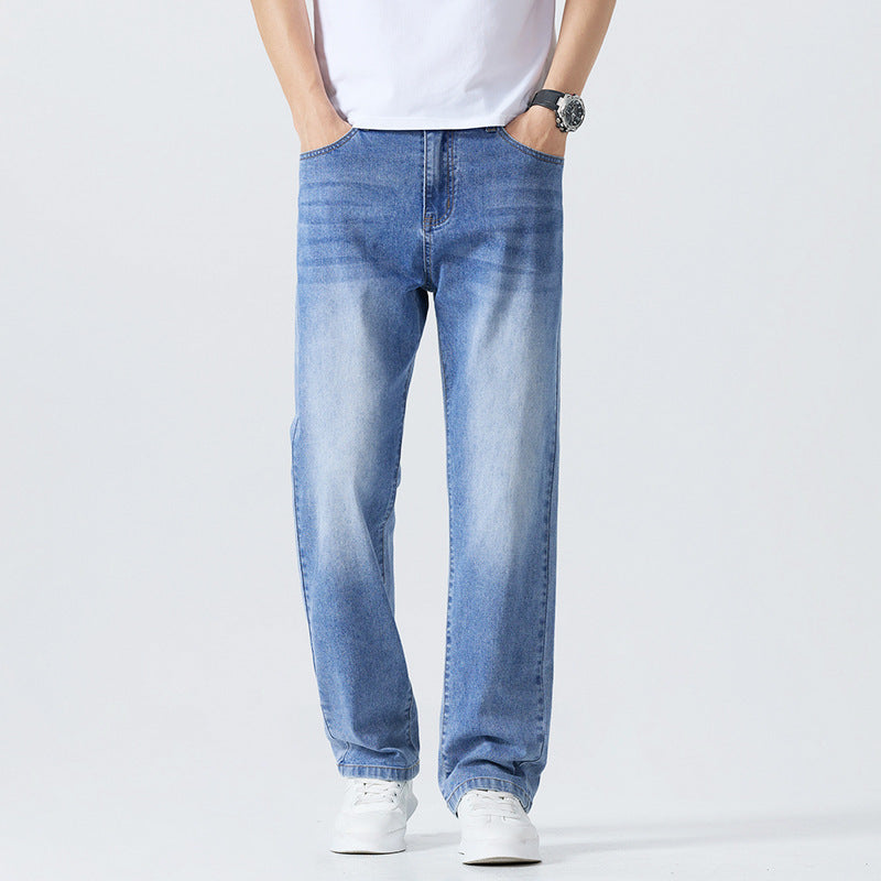 Men's Washed Denim