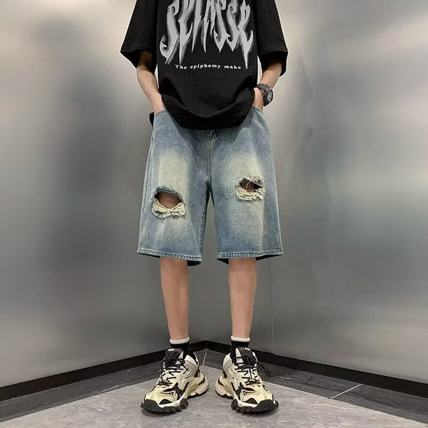 Casual Denim Shorts