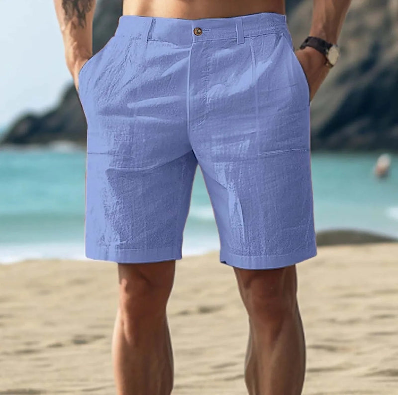 Cotton Linen Shorts